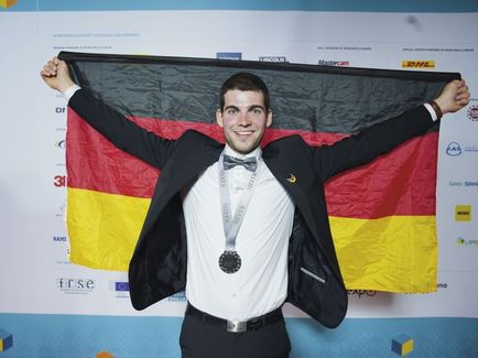 Am Ziel nach drei harten Wettkampftagen: Bei den EuroSkills in Danzig holte Nils Kugler aus Göppingen die Silbermedaille.