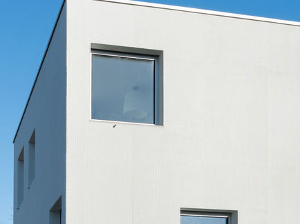 Wohnhaus mit Kammzugfassade, Augsburg